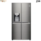 یخچال ال جی ساید بای ساید 5 درب 34 فوت مدل GR-J34FMUBL