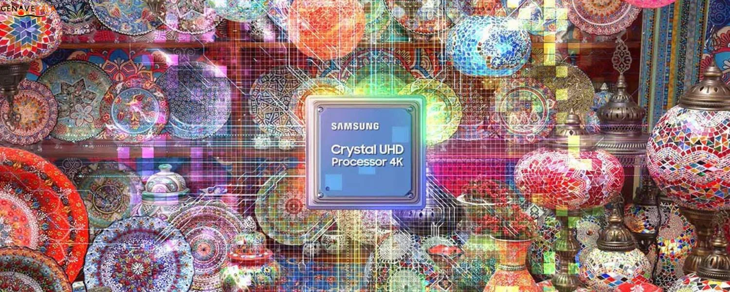 پردازشگر Crystal Processor 4K تلویزیون سامسونگ 50DU7000